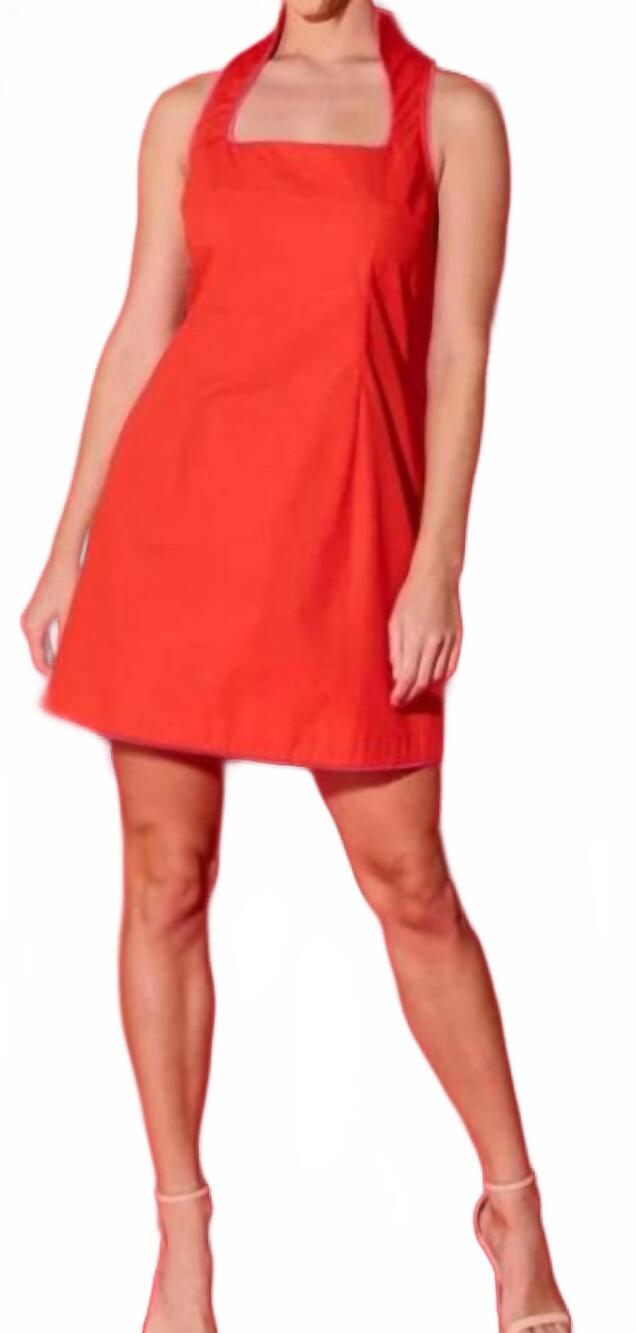NEW ALDEN ADAIR adeline dress in rouge